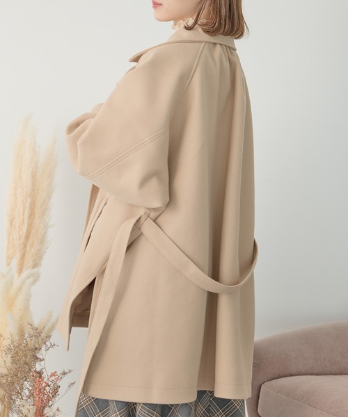 ♡ELLIE♡ポンチョコート 新品未使用タグ付き】ELLIE ポンチョコート 【QUILTING】