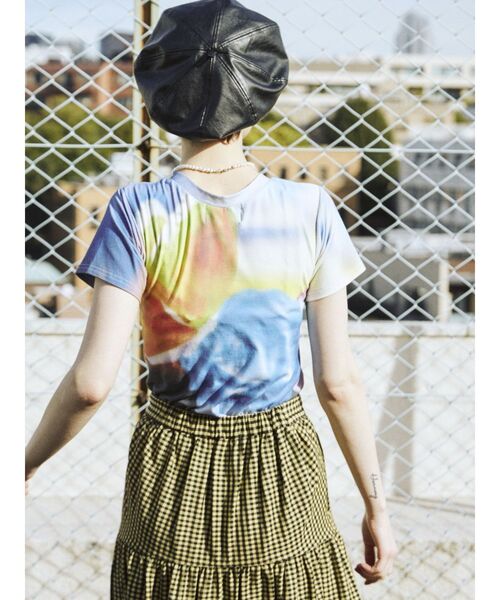 jouetie（ジュエティ）の「BIGベレー（ハンチング/ベレー帽・レディース・ブラック/アイボリー・FREE）」の11枚目の写真