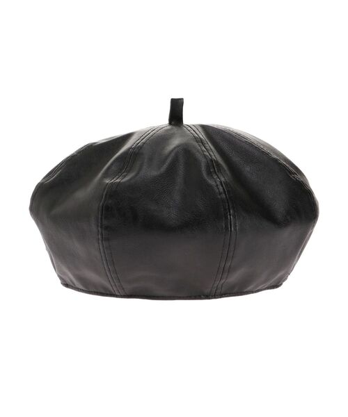 jouetie（ジュエティ）の「BIGベレー（ハンチング/ベレー帽・レディース・ブラック/アイボリー・FREE）」の20枚目の写真