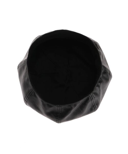 jouetie（ジュエティ）の「BIGベレー（ハンチング/ベレー帽・レディース・ブラック/アイボリー・FREE）」の17枚目の写真