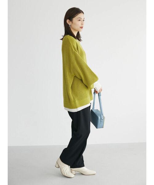 Petit fleur（プチフルール）の「・Petit Fleur センタープレスパンツ（その他パンツ・レディース・ブラック/ブルー/ブラウン・FREE）」の12枚目の写真