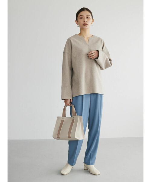 Petit fleur（プチフルール）の「・Petit Fleur センタープレスパンツ（その他パンツ・レディース・ブラック/ブルー/ブラウン・FREE）」の15枚目の写真