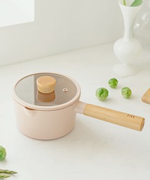 FIKA（フィカ）の「FIKAピーチピンクスープパン（片手鍋）16cm（鍋/フライパン・メンズ）」