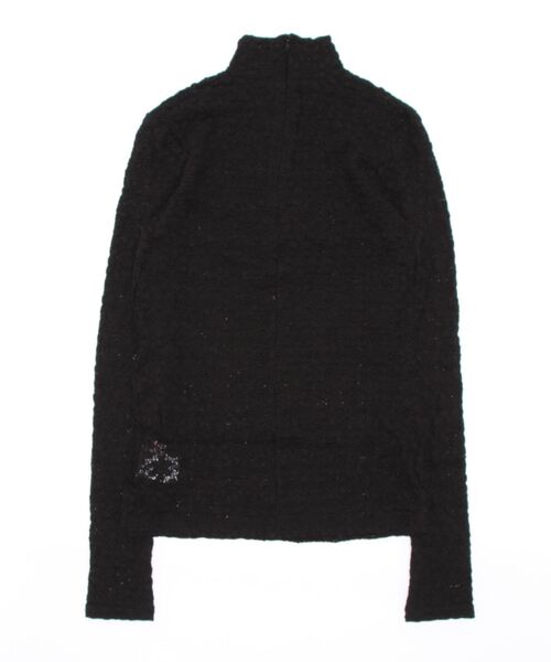 lilLilly(リルリリー)の「フラワーレーストップス(Tシャツ/カットソー・レディース・ホワイト/ブラック・FREE)」の13枚目の写真