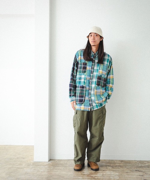 BEAMS（ビームス）の「BEAMS / リネン ベルハット（ハット・メンズ・ブラック/レッド系その他5/ベージュ・ONE SIZE）」の15枚目の写真