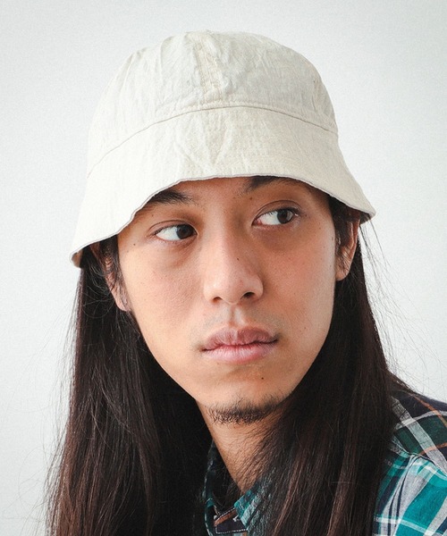 BEAMS（ビームス）の「BEAMS / リネン ベルハット（ハット・メンズ・ブラック/レッド系その他5/ベージュ・ONE SIZE）」の16枚目の写真