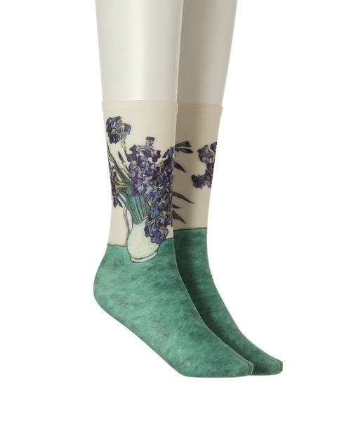 LILY BROWN（リリーブラウン）の「【The Metropolitan Museum of Art】ソックス（ソックス/靴下・レディース・ネイビー/グリーン/オフホワイト・FREE）」の13枚目の写真