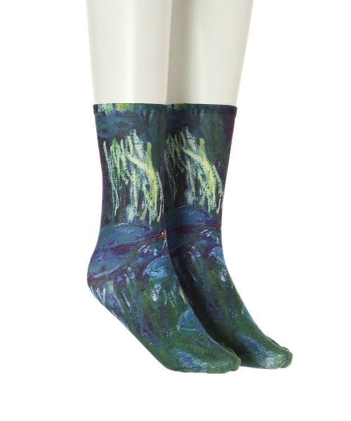 LILY BROWN（リリーブラウン）の「【The Metropolitan Museum of Art】ソックス（ソックス/靴下・レディース・ネイビー/グリーン/オフホワイト・FREE）」の20枚目の写真