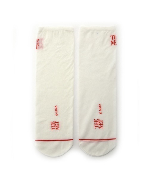 LILY BROWN（リリーブラウン）の「【The Metropolitan Museum of Art】ソックス（ソックス/靴下・レディース・ネイビー/グリーン/オフホワイト・FREE）」の6枚目の写真