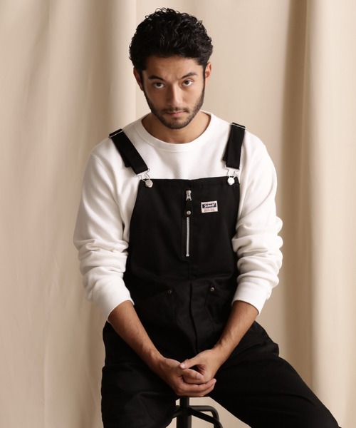 schott(ショット)の「Schott/ショット/TC OVERALL PANTS/TCオーバーオール パンツ(サロペット/オーバーオール・メンズ・グレー/キナリ/ブラック/カーキ/モスグリーン・L/XL/M/S)」の14枚目の写真