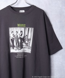 【THE BEATLES/ザ ビートルズ】 ビッグシルエット フォトプリントTシャツ