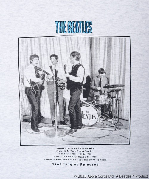 The Beatles(ザビートルズ)の「【THE BEATLES/ザ ビートルズ】 ビッグシルエット フォトプリントTシャツ(Tシャツ/カットソー・レディース・オフホワイト/グレー/チャコールグレー・MEDIUM/LARGE/X-LARGE)」の8枚目の写真