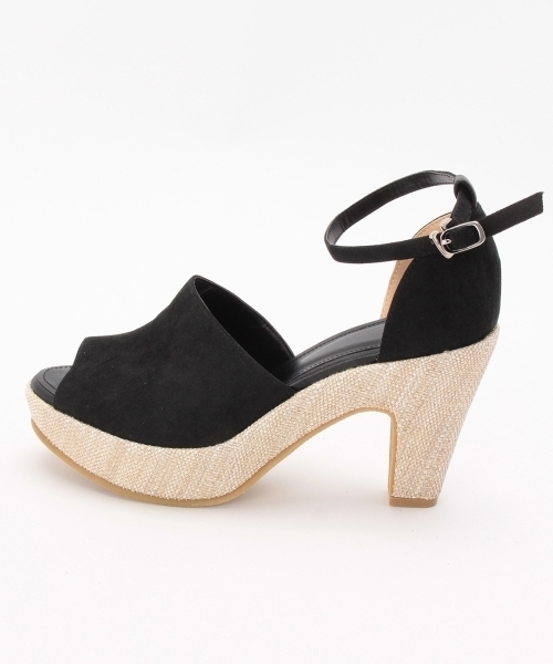 THE EMPORIUM（ジエンポリアム）の「チャンキーヒールサンダル（サンダル・レディース・ブルー/ホワイト/ブラック・35/30/40/45）」の7枚目の写真