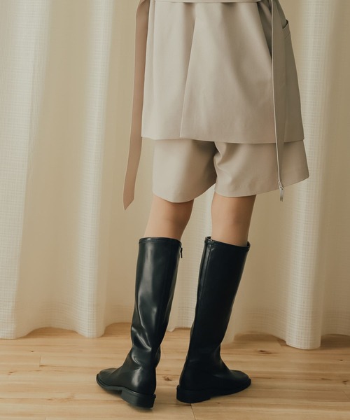 25AW 大人可愛い【HERMES】バミューダ パンツ センタープレス 楽天市場】バミューダパンツ（カラーベージュ）（レディース