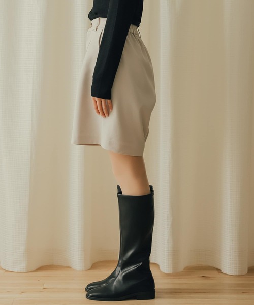 SENSE OF PLACE by URBAN RESEARCH(センスオブプレイスバイアーバンリサーチ)の「センタープレスバミューダパンツ(その他パンツ・レディース・ライトベージュ/モカ/チャコールグレー・SMALL/MEDIUM)」の18枚目の写真