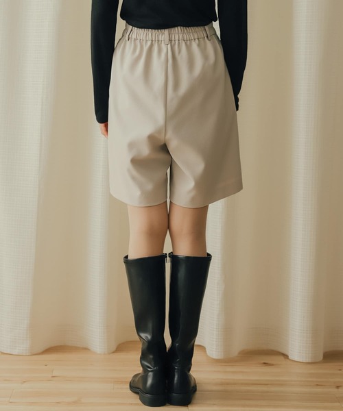 オックスバミューダパンツ LE CIEL BLEU パンツ オックスフォードバミューダパンツ