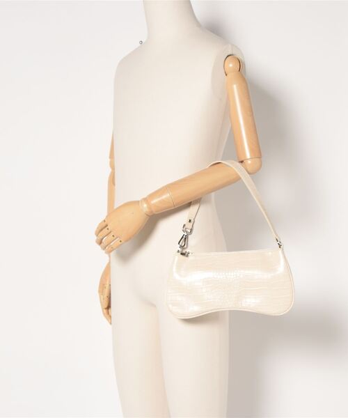 JW PEI（ジェイダブリューペイ）の「【JW PEI】EVA（ハンドバッグ・レディース・ライトグリーン/オフホワイト/ブラック/ラベンダー・FREE）」の6枚目の写真