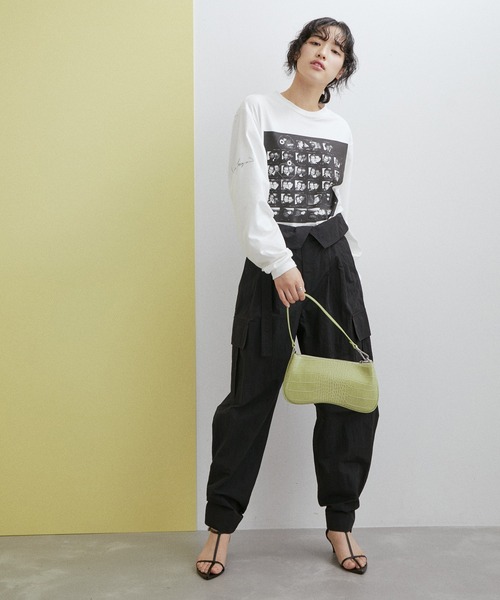 JW PEI（ジェイダブリューペイ）の「【JW PEI】EVA（ハンドバッグ・レディース・ライトグリーン/オフホワイト/ブラック/ラベンダー・FREE）」の13枚目の写真