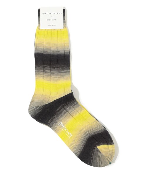 Bresciani（ブレシアニ）の「BRESCIANI コットン タイダイソックス（ソックス/靴下・メンズ・ピンク系その他/グレー系その他2/ブルー系その他2/パープル系その他2/イエロー系その他2・FREE）」の2枚目の写真