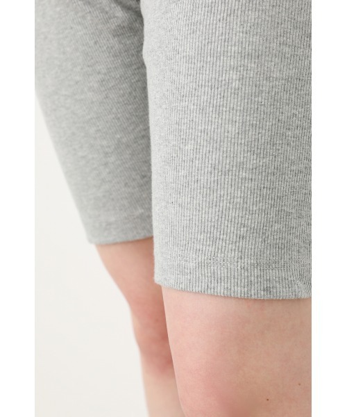 RODEO CROWNS WIDE BOWL（ロデオクラウンズワイドボウル）の「Field ハーフレギンス（レギンス/スパッツ・レディース・杢グレー/ブラック・FREE）」の7枚目の写真