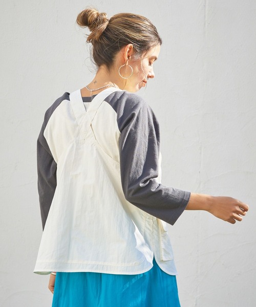 BAYFLOW(ベイフロー)の「フィッシングベスト(ベスト・レディース・ブラック/オフホワイト・FREE)」の8枚目の写真