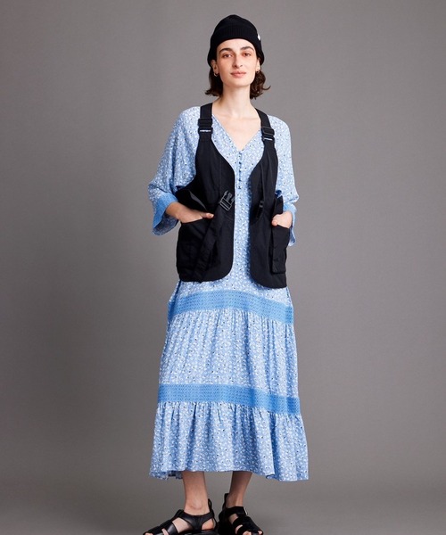 BAYFLOW(ベイフロー)の「フィッシングベスト(ベスト・レディース・ブラック/オフホワイト・FREE)」の9枚目の写真