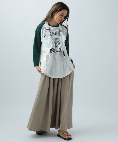 BAYFLOW(ベイフロー)の「フィッシングベスト(ベスト・レディース・ブラック/オフホワイト・FREE)」の11枚目の写真