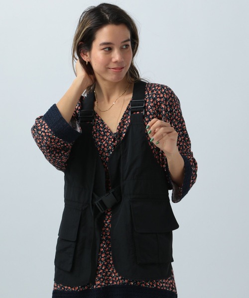 BAYFLOW(ベイフロー)の「フィッシングベスト(ベスト・レディース・ブラック/オフホワイト・FREE)」の17枚目の写真