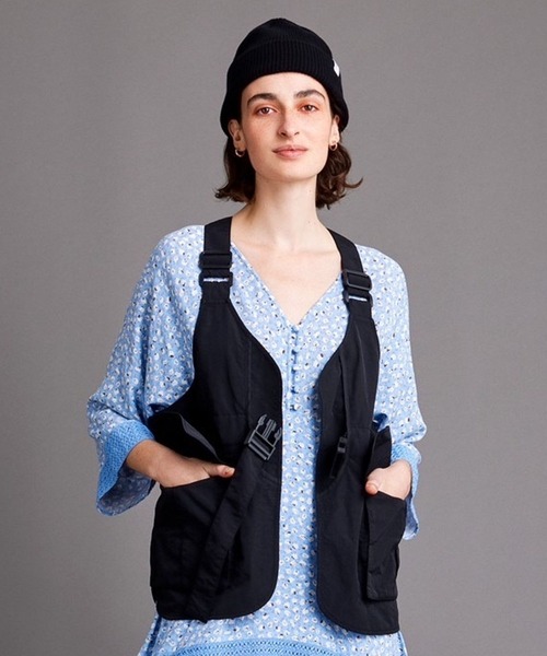 BAYFLOW(ベイフロー)の「フィッシングベスト(ベスト・レディース・ブラック/オフホワイト・FREE)」の10枚目の写真