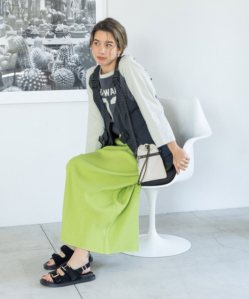 BAYFLOW(ベイフロー)の「フィッシングベスト(ベスト・レディース・ブラック/オフホワイト・FREE)」の3枚目の写真