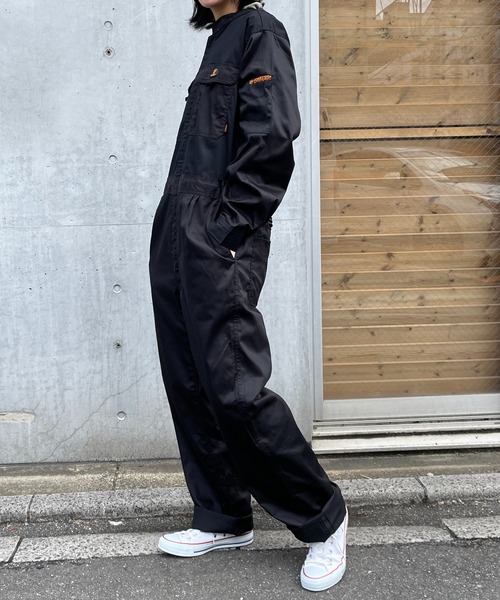 セール】【FORECAST】ストリートオーバーオール ジャンプスーツ