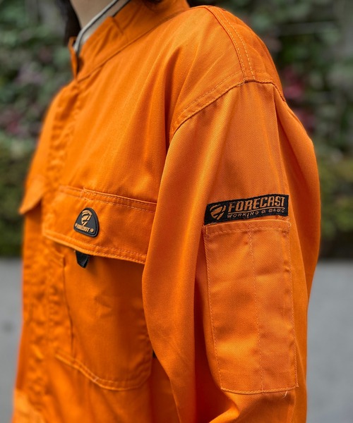 FORECAST（フォーキャスト）の「【FORECAST】ストリートオーバーオール ジャンプスーツ オールインワンT/C長袖つなぎ服 6609（つなぎ/オールインワン・メンズ・ブラック/オレンジ・S/M/L/LL）」の19枚目の写真