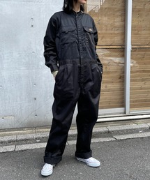 FORECAST（フォーキャスト）の「【FORECAST】ストリートオーバーオール ジャンプスーツ オールインワンT/C長袖つなぎ服 6609（つなぎ/オールインワン）」