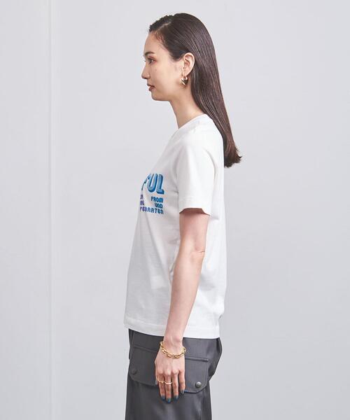 BAUM UND PFERDGARTEN（バウムウンドヘルガーデン）の「【別注】＜BAUM UND PFERDGARTEN＞U ARE BTF Tシャツ（Tシャツ/カットソー・レディース・ホワイト・S）」の6枚目の写真