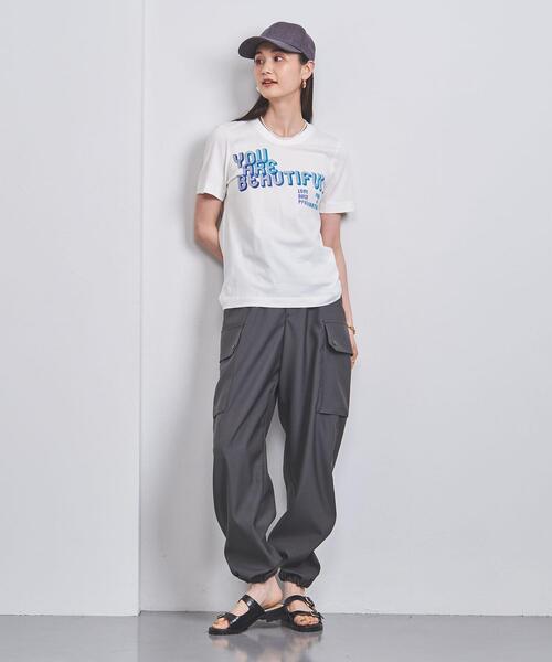 BAUM UND PFERDGARTEN（バウムウンドヘルガーデン）の「【別注】＜BAUM UND PFERDGARTEN＞U ARE BTF Tシャツ（Tシャツ/カットソー・レディース・ホワイト・S）」の7枚目の写真