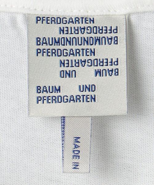 BAUM UND PFERDGARTEN（バウムウンドヘルガーデン）の「【別注】＜BAUM UND PFERDGARTEN＞U ARE BTF Tシャツ（Tシャツ/カットソー・レディース・ホワイト・S）」の14枚目の写真