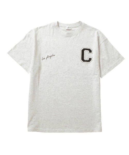 GLAZOS(グラソス)の「【接触冷感】アソートカレッジシティロゴ半袖Tシャツ(Tシャツ/カットソー・キッズ・ブルー/オートミール/ベージュ/ブラック/グレー/ホワイト/カーキ・150cm/130cm/160cm/170cm/140cm)」の8枚目の写真