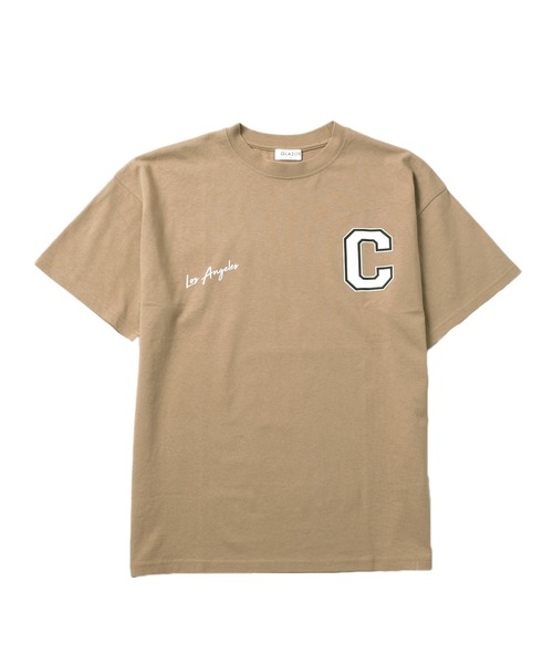 GLAZOS(グラソス)の「【接触冷感】アソートカレッジシティロゴ半袖Tシャツ(Tシャツ/カットソー・キッズ・ブルー/オートミール/ベージュ/ブラック/グレー/ホワイト/カーキ・150cm/130cm/160cm/170cm/140cm)」の16枚目の写真