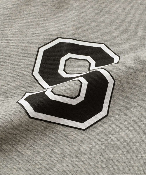 GLAZOS(グラソス)の「【接触冷感】アソートカレッジシティロゴ半袖Tシャツ(Tシャツ/カットソー・キッズ・ブルー/オートミール/ベージュ/ブラック/グレー/ホワイト/カーキ・150cm/130cm/160cm/170cm/140cm)」の15枚目の写真