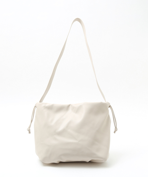 soeur（スール）の「SOEUR/ドローストリングショルダーBAG（トートバッグ・レディース・ブラック/オフホワイト・フリー）」の20枚目の写真