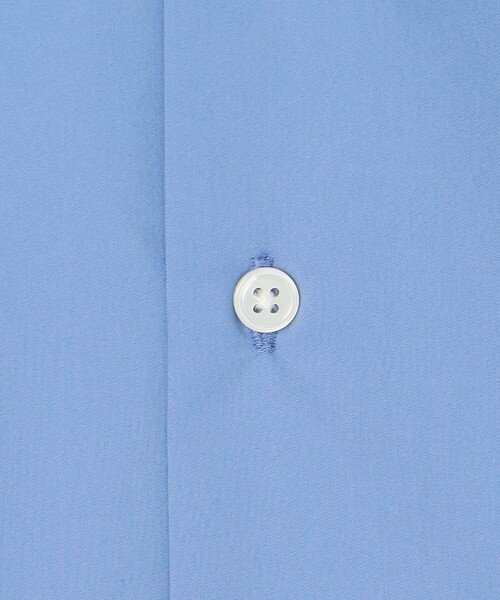 TOMORROWLAND （トゥモローランド）の「コットンポリエステル セミワイドカラーシャツ（シャツ/ブラウス・メンズ・ブルー/ホワイト/ベージュ・M/XS/S/L）」の17枚目の写真