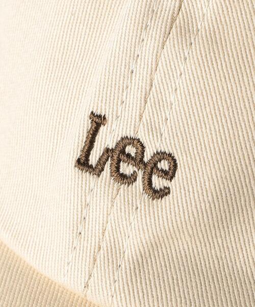 Lee（リー）の「【別注】＜Lee＞EX ロゴ キャップ / 帽子（キャップ・キッズ・ナチュラル/ブラウン/ネイビー・FREE）」の9枚目の写真