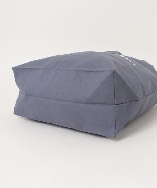 OLD BETTY'S(オールドベティーズ)の「Canvas Tote BAG(L)(トートバッグ・レディース・ブルーグレー/モスグリーン系・L)」の4枚目の写真