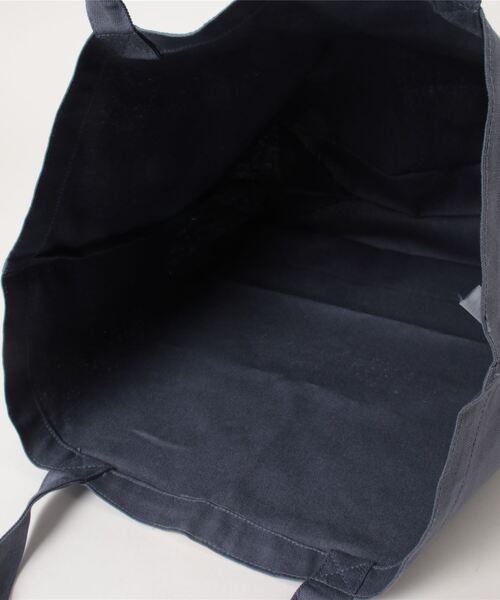OLD BETTY'S(オールドベティーズ)の「Canvas Tote BAG(L)(トートバッグ・レディース・ブルーグレー/モスグリーン系・L)」の5枚目の写真