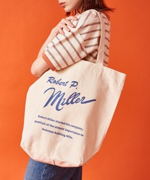 【Robert P. Miller】ロバートピーミラープリントロゴトートバッグ ※R1345 YMY