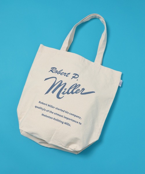 MILLER（ミラー）の「【Robert P. Miller】ロバートピーミラープリントロゴトートバッグ ※R1345 YMY（トートバッグ・メンズ・ブルー/レッド/ブラック・FREE）」の13枚目の写真