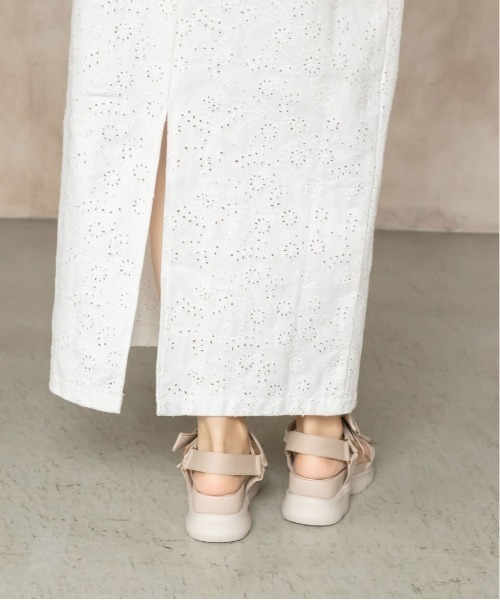 RANDA（ランダ）の「2WAY リボンスポーツサンダル（サンダル