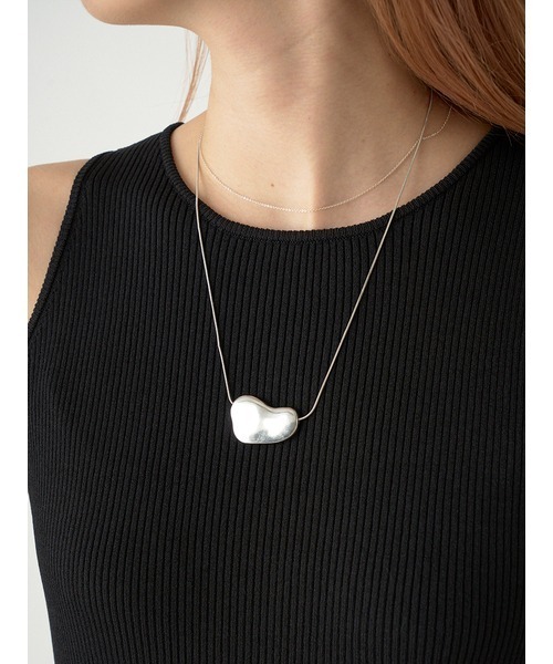 emmi(エミ)の「【emmi atelier】ニュアンスメタルネックレス(ネックレス・レディース・ゴールド/シルバー・FREE)」の10枚目の写真