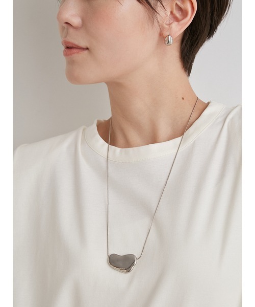 emmi(エミ)の「【emmi atelier】ニュアンスメタルネックレス(ネックレス・レディース・ゴールド/シルバー・FREE)」の9枚目の写真