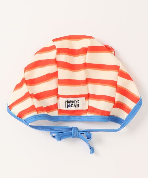HOGAN RANCH WEAR（ホーガンランチウエア）の「mimiベビーキャップ/UVカット(FREE)（水着・キッズ・オレンジ/レッド・FREE）」の12枚目の写真